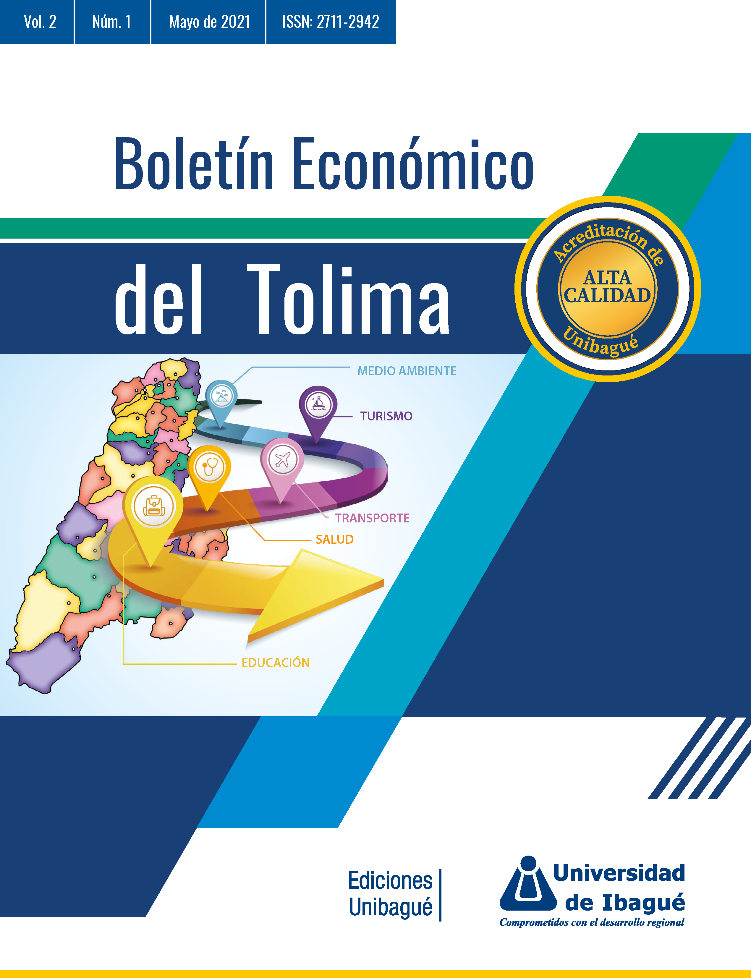 Cover of Boletín Económico del Tolima